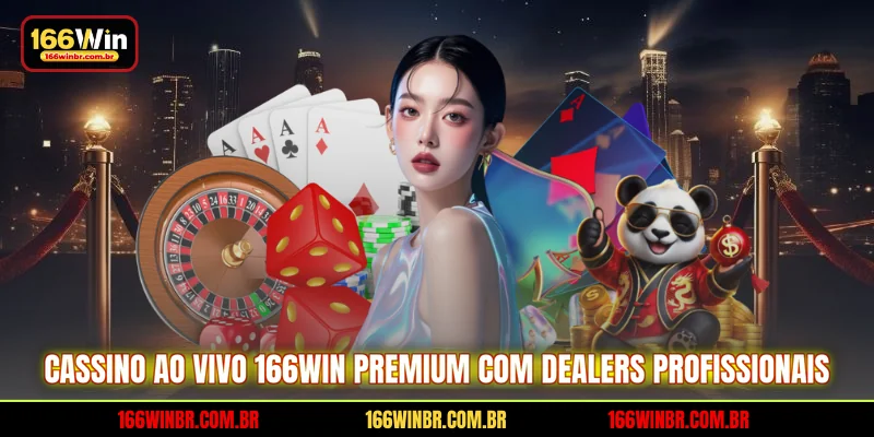 Cassino ao vivo 166WIN premium com dealers profissionais