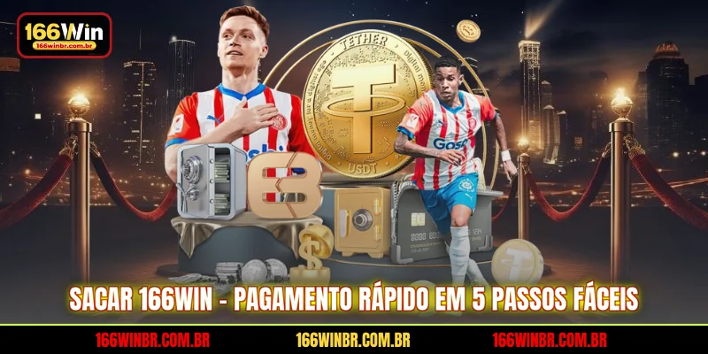 Sacar 166WIN - Pagamento rápido em 5 passos fáceis