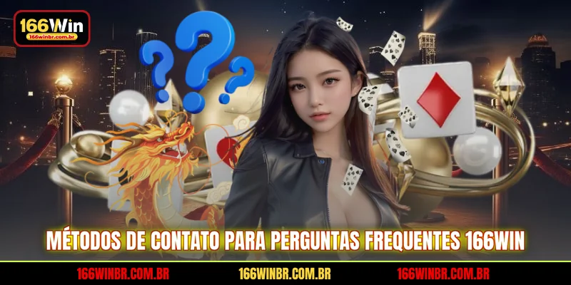 Métodos de contato para perguntas frequentes 166WIN